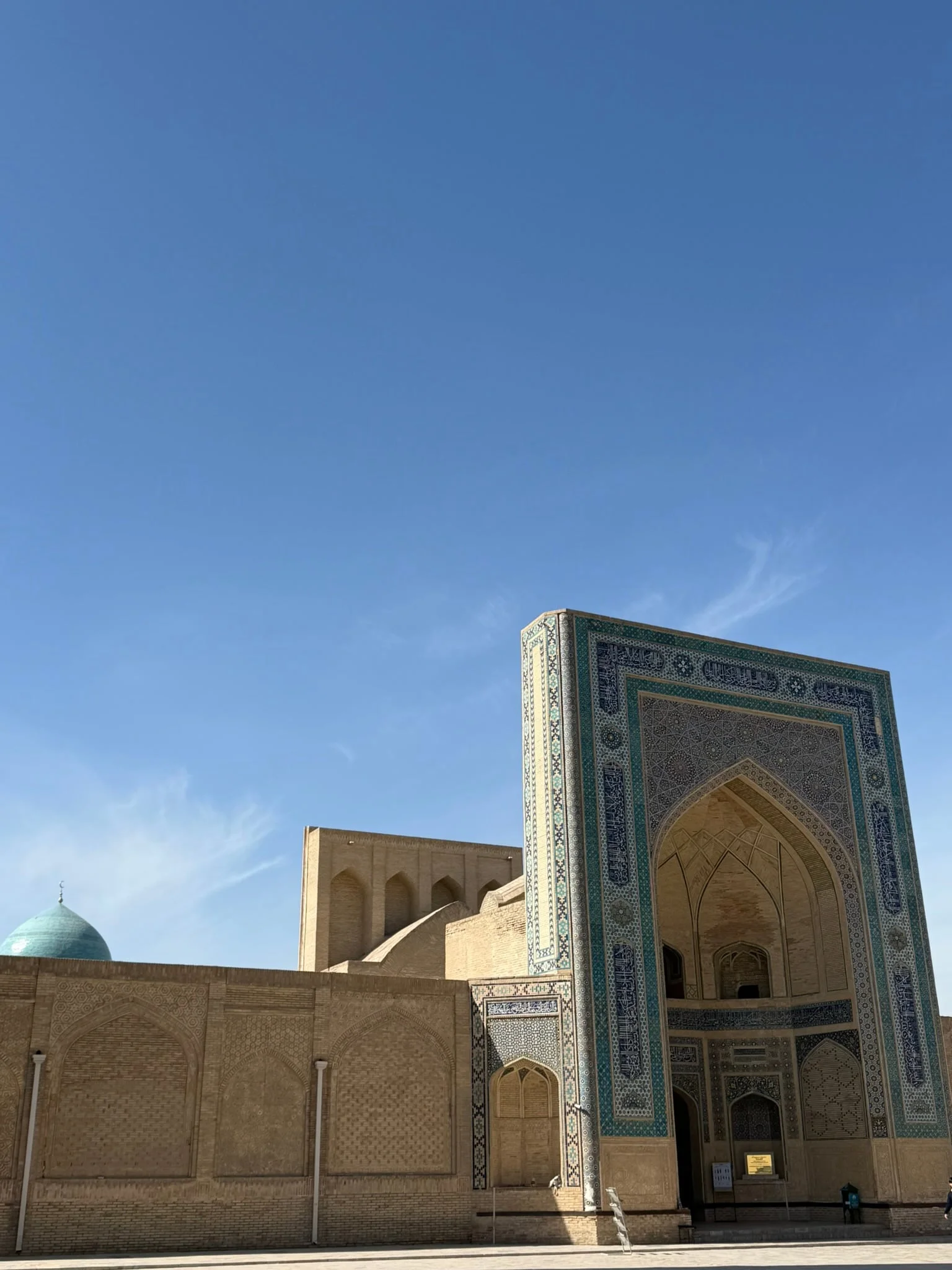 Bukhara is a feast for the eyes.